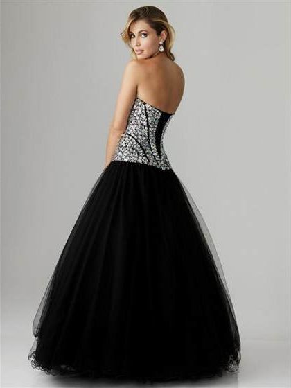 black and gold corset prom dresses 2018-2019
