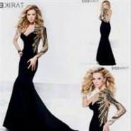 black and gold prom dress 2018-2019