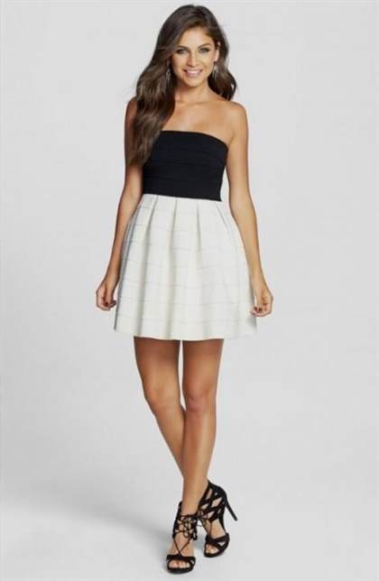 black and white dresses for teenagers 2018/2019