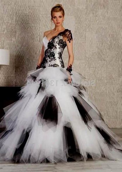 black and white prom dress 2018/2019