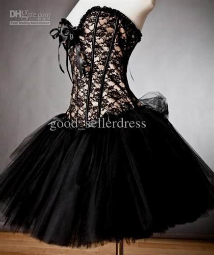 black corset prom dress 2018/2019
