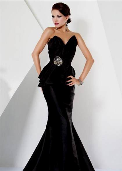 black formal dress for women 2018-2019