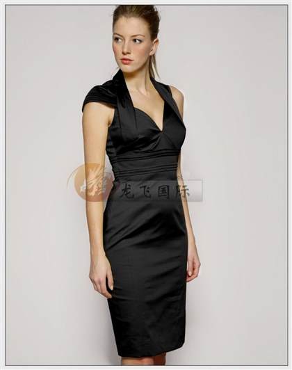 black formal dress for women 2018-2019