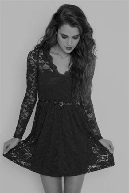 black lace dress tumblr 2018/2019
