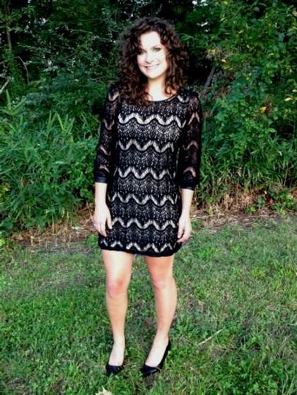 black lace dress with cowboy boots 2018/2019