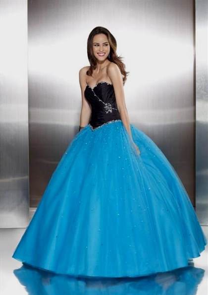 blue and black ball gowns 2018/2019