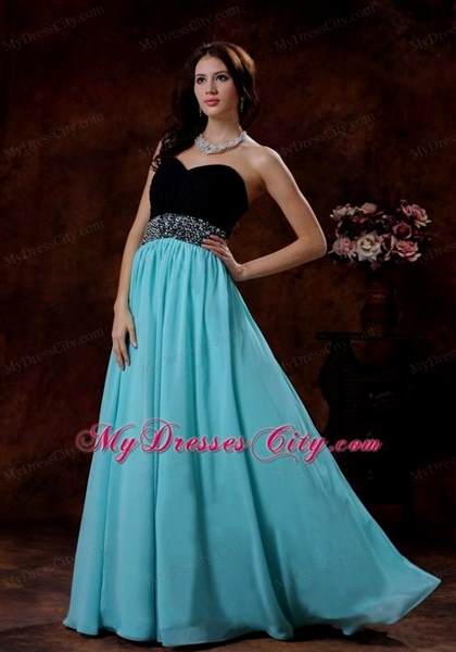 blue and black prom dress 2018-2019