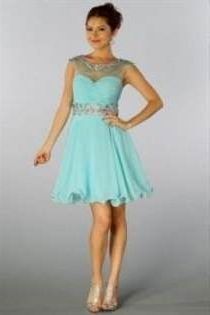 blue homecoming dresses with sleeves 2018/2019