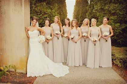 blush bridesmaid dresses 2018-2019