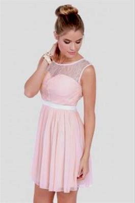 blush pink lace dress 2018/2019
