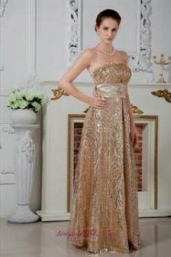 champagne sequin gown 2018/2019