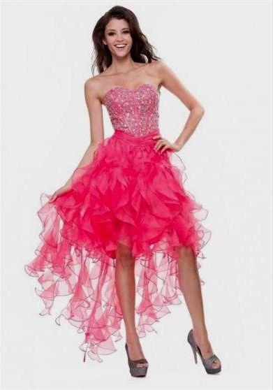 cute hot pink prom dresses 2018/2019