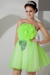 cute lime green prom dresses 2018/2019