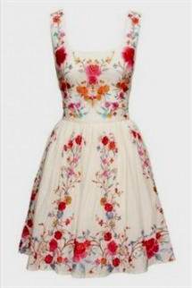 cute vintage floral dress 2018/2019