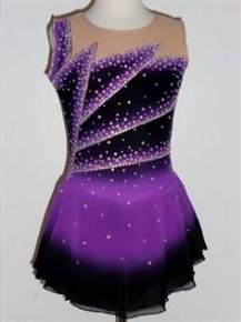 dark purple skater dress 2018/2019