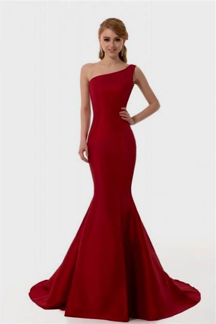 dark red mermaid prom dresses 2018/2019