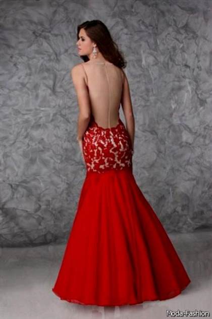 dark red mermaid prom dresses 2018/2019