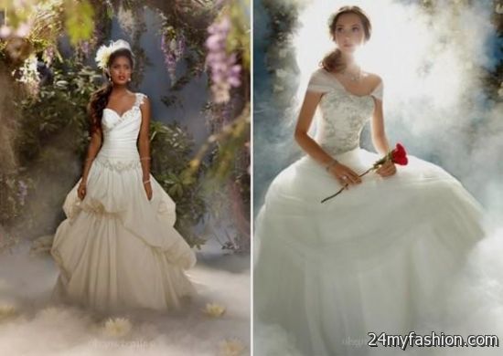 disney princess wedding dresses ariel 2018-2019 B2B Fashion