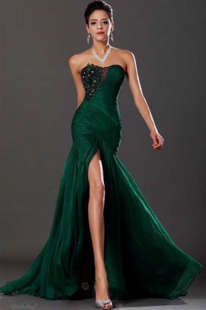 emerald prom dresses 2018-2019
