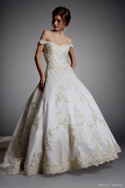 fairy tale wedding dresses off the shoulder 2018-2019