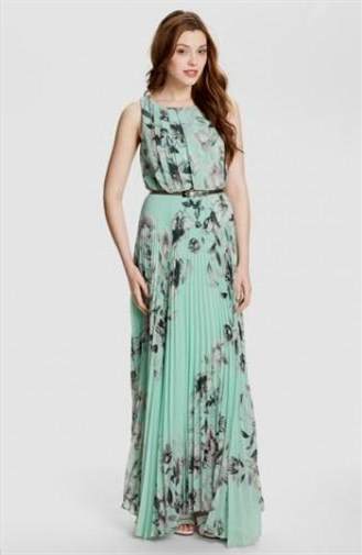 floral maxi dresses for weddings 2018-2019