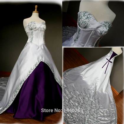 gothic white corset wedding dresses 2018/2019
