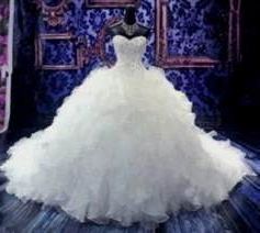 huge princess ball gown wedding dresses 2018/2019