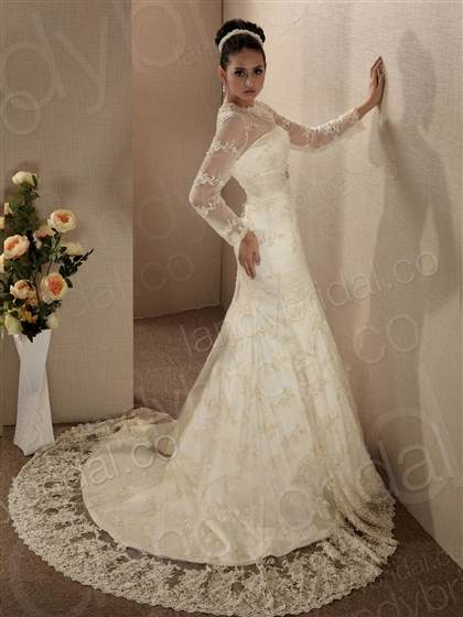 ivory lace wedding dress 2018-2019