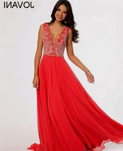 jovani prom dresses red 2018-2019