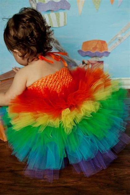 kids rainbow dress 2018/2019