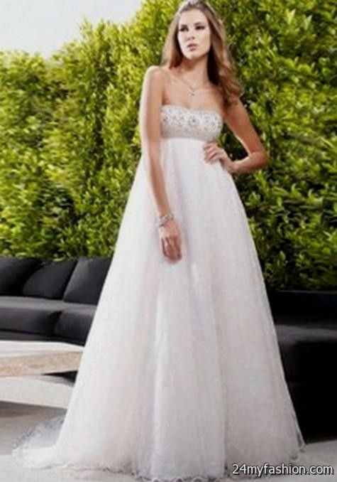 lace maternity wedding gowns 2018-2019