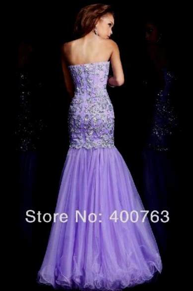 lavender mermaid prom dresses 2018/2019