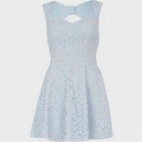 light blue lace cocktail dress 2018/2019