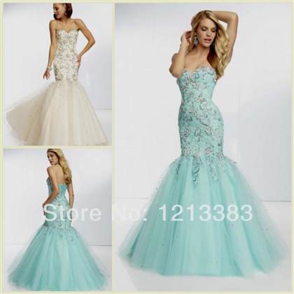 light blue lace prom dress 2018-2019