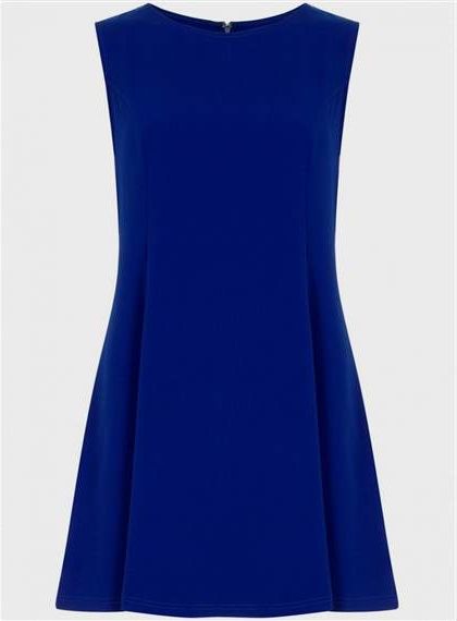 light blue skater dress with sleeves 2018/2019