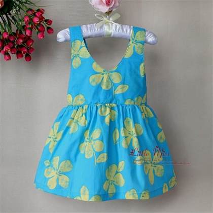 light blue summer dress for kids 2018/2019