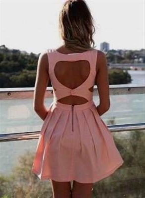 light pink casual dress 2018/2019