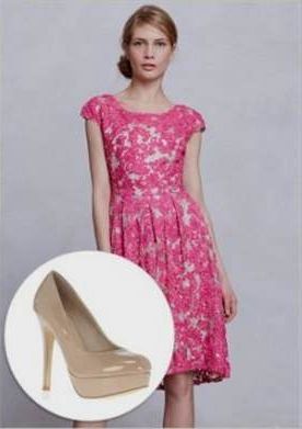 light pink lace dress shoes 2018-2019