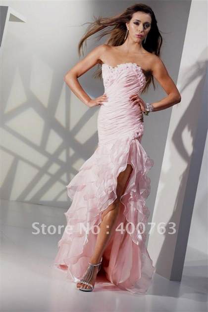 light pink mermaid prom dresses 2018/2019