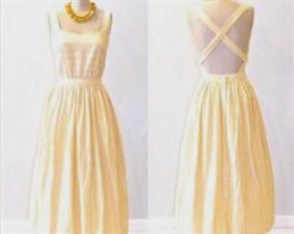 light yellow summer dresses 2018/2019