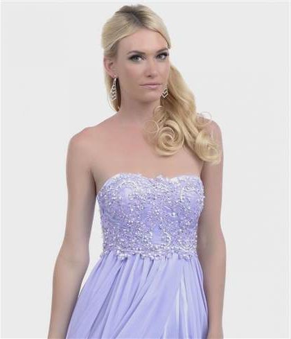lilac lace prom dress 2018/2019