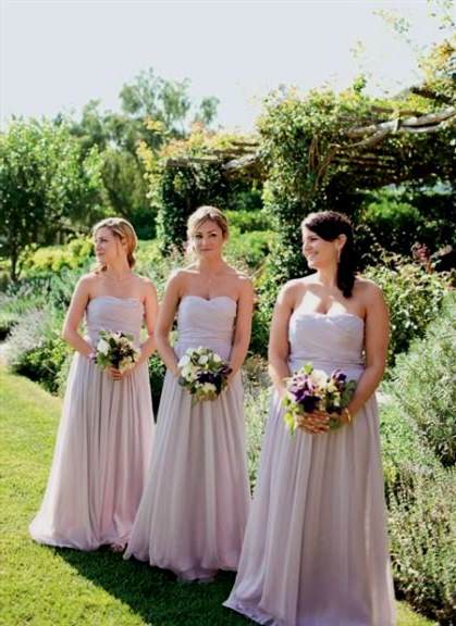 long lavender bridesmaid dress 2018-2019