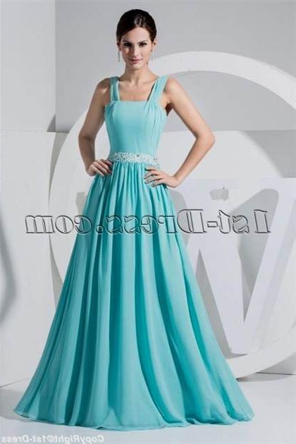 long simple prom dresses with straps 2018/2019