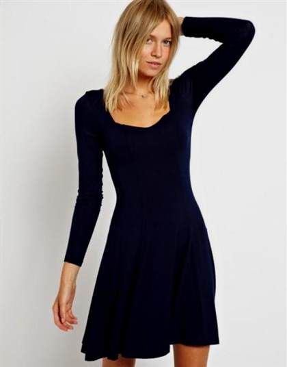 long sleeve casual dresses for juniors 2018/2019