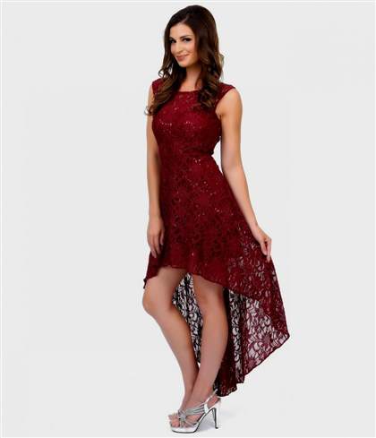 maroon lace prom dresses 2018/2019