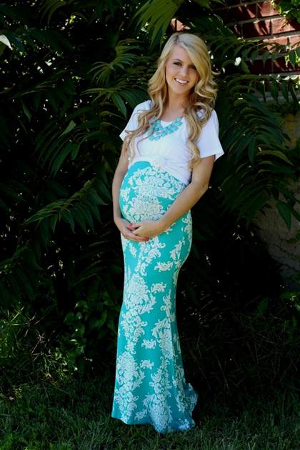 maternity maxi dress for baby shower 2018/2019