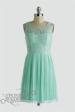 mint green lace bridesmaid dress 2018/2019
