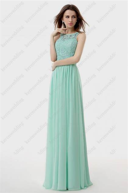 mint lace bridesmaid dresses with sleeves 2018/2019