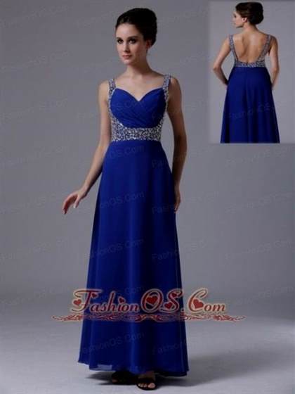 navy blue prom dresses with straps 2018-2019