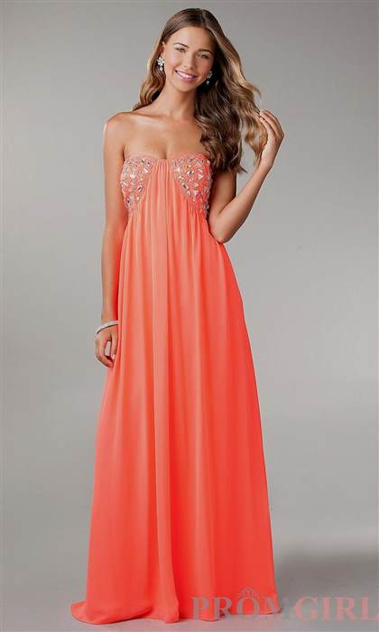 neon coral homecoming dress 2018/2019